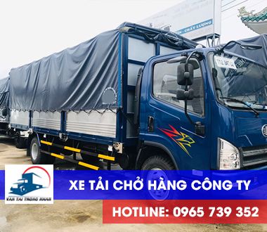 Dịch vụ thuê xe tải chở hàng cho công ty, xí nghiệp 