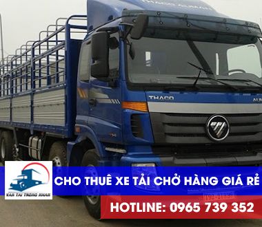 Cho thuê xe tải chở hàng giá rẻ uy tín tại Bình Dương, Long An, Đồng Nai, TPHCM và các tỉnh lân cận